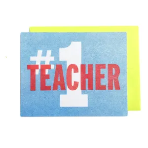 # 1 Teacher Card