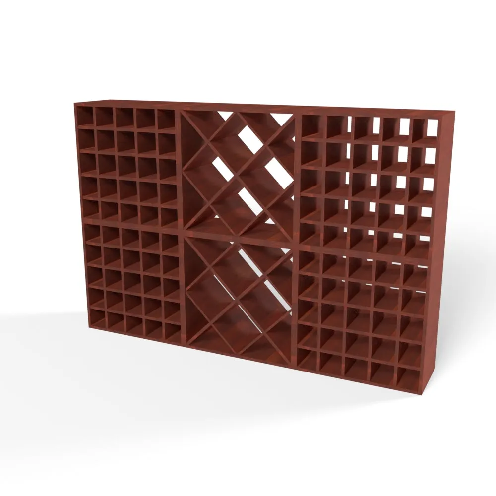 160 Bottles Diamond Wine Rack Set