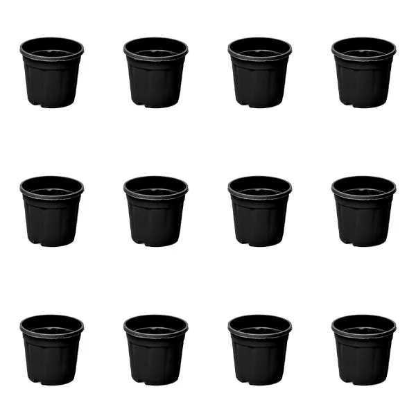 5 inch (13 cm) Grower Round Plastic Pot