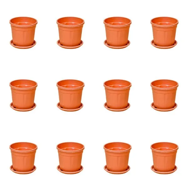 5 inch (13 cm) Grower Round Plastic Pot