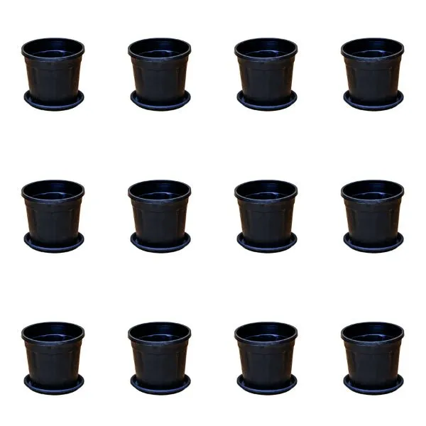 5 inch (13 cm) Grower Round Plastic Pot