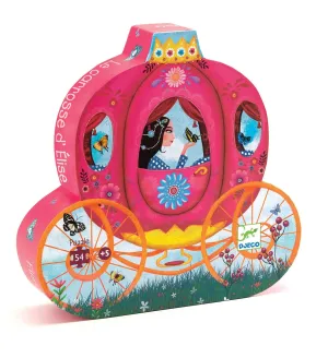 54 Piece Elise's Carriage Silhouette Puzzle