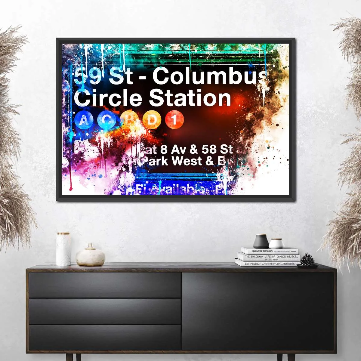 59 St. Columbus Circle Station Wall Art
