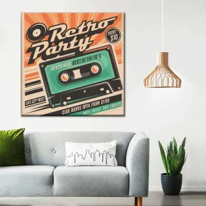 70s Disco Hits Wall Art