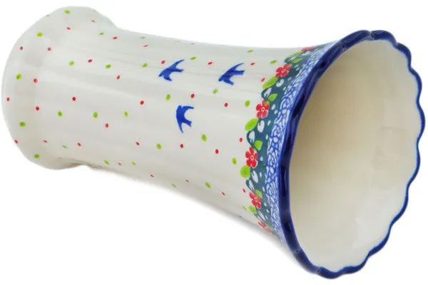 7" Vase - Bird Prince And Princess