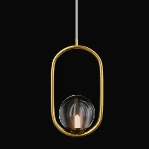 ALFA Modern Style Glass Pendant Light Fixtures Kitchen Island G9
