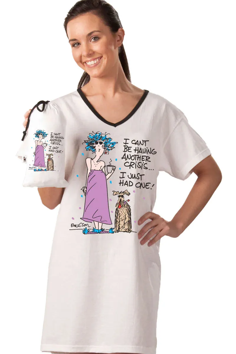 Another Crisis Sleep Shirt