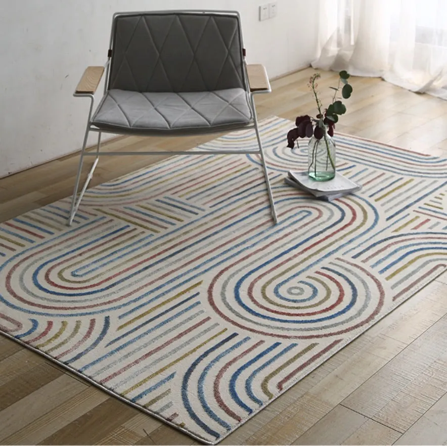 Austin Retro Lines Rug