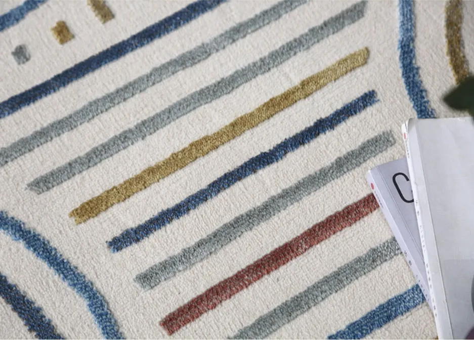 Austin Retro Lines Rug