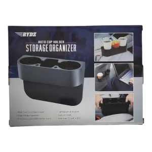 Auto Cup Holder Storage Organizer Multi-functional Space Saver