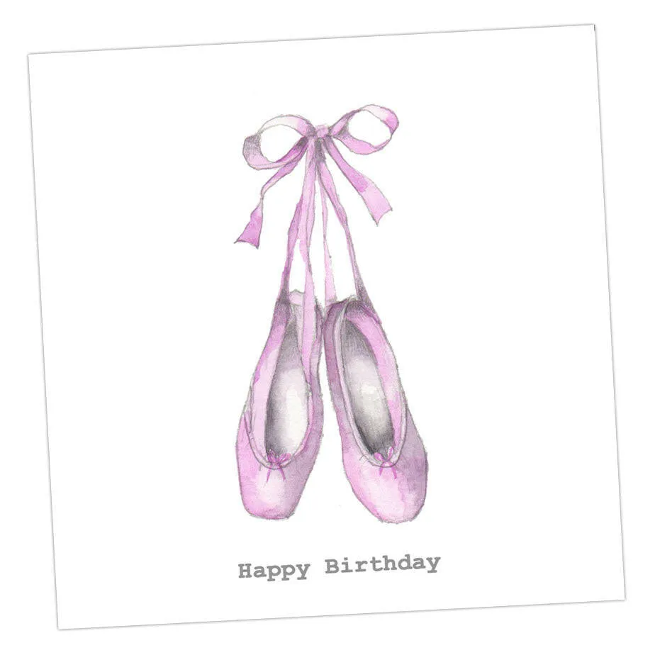 Ballet Birthday Card