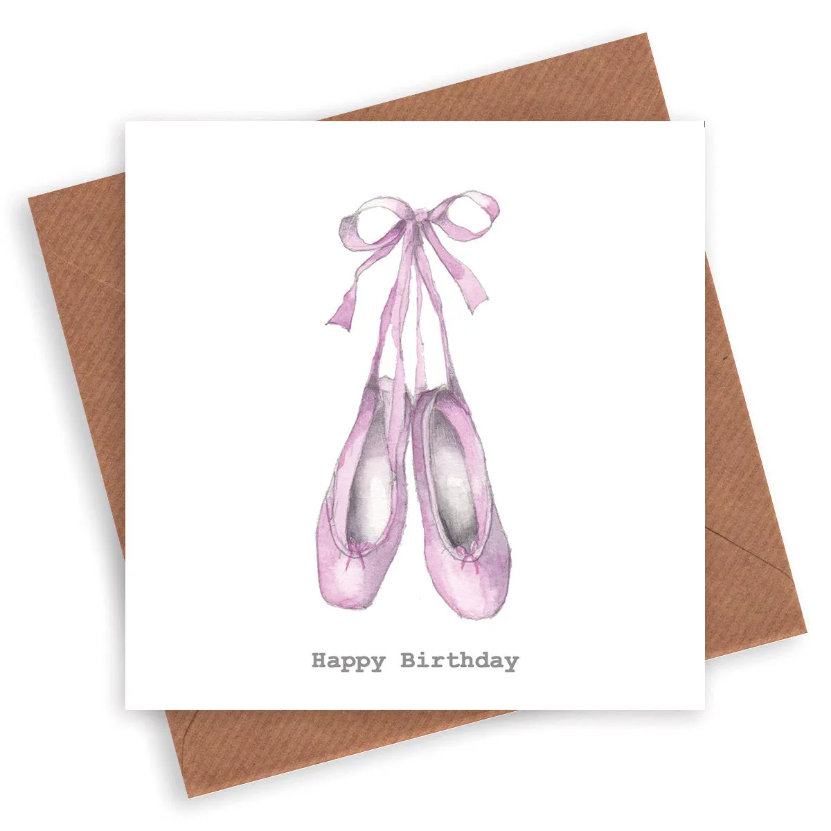 Ballet Birthday Card