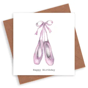 Ballet Birthday Card