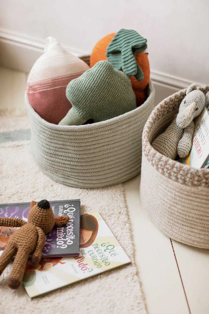 Basket Gram Blue Sage  - Kitchen