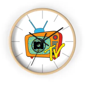 Beat Junkies TV retro Wall clock