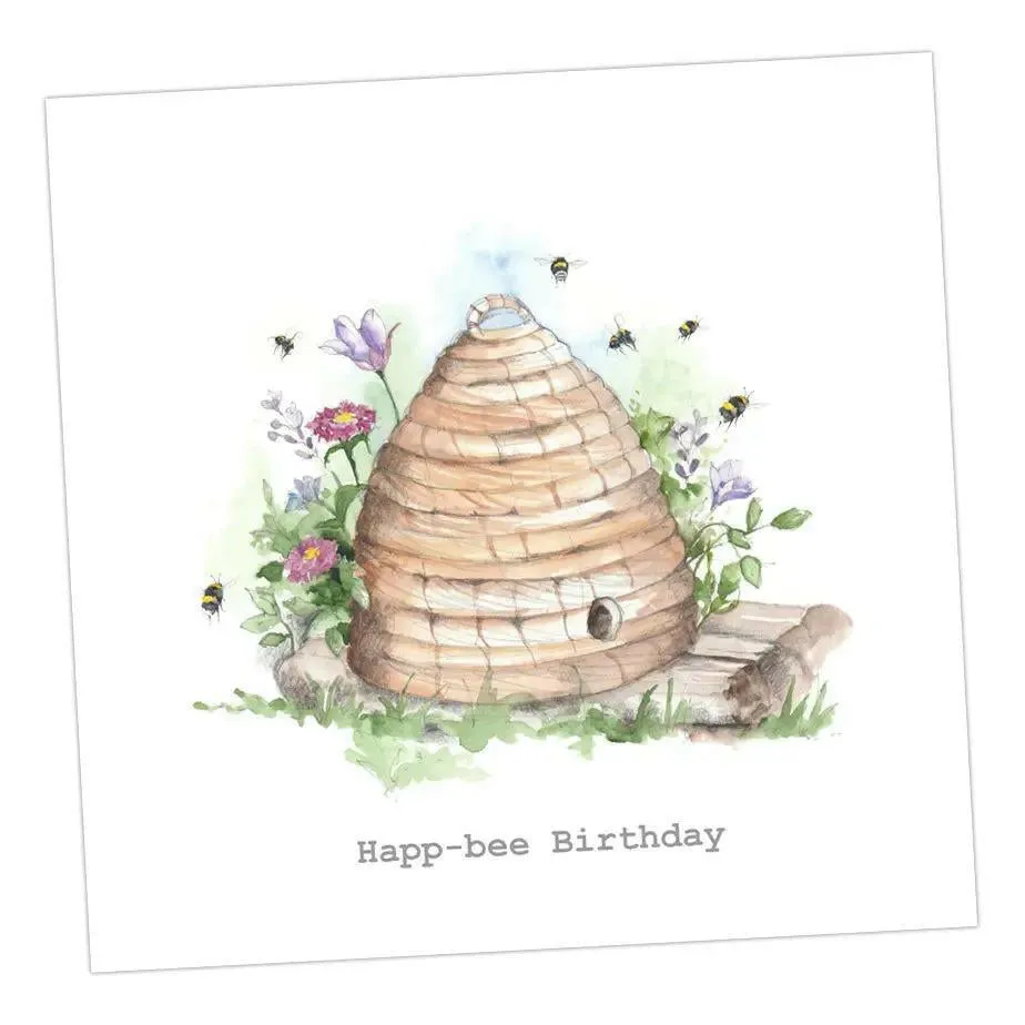 Beehive Birthday Card