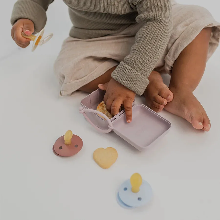 BIBS Paci Pod Pacifier Box - Dusky Lilac