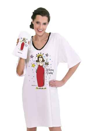 Birthday Queen Sleep Shirt