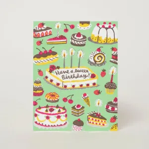 Birthday Sweets Card