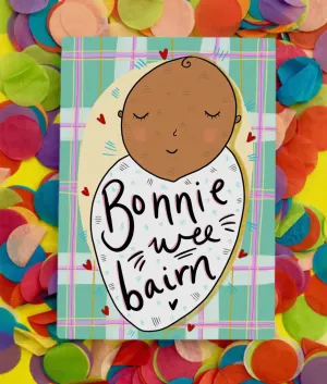 Bonnie Wee Bairn Card