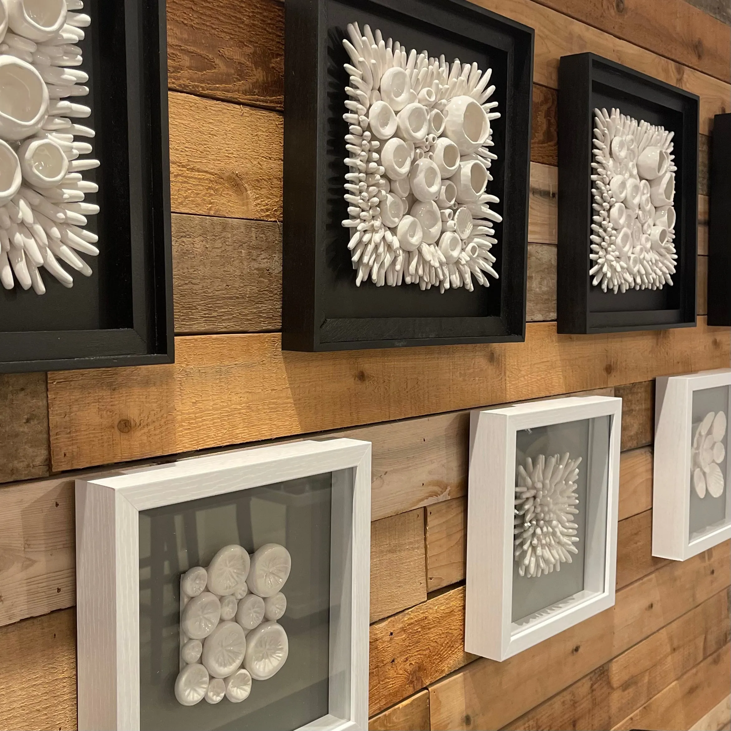 Ceramic Wall Art - Coral Reef Sea Texture
