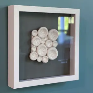 Ceramic Wall Art - Coral Reef Sea Texture