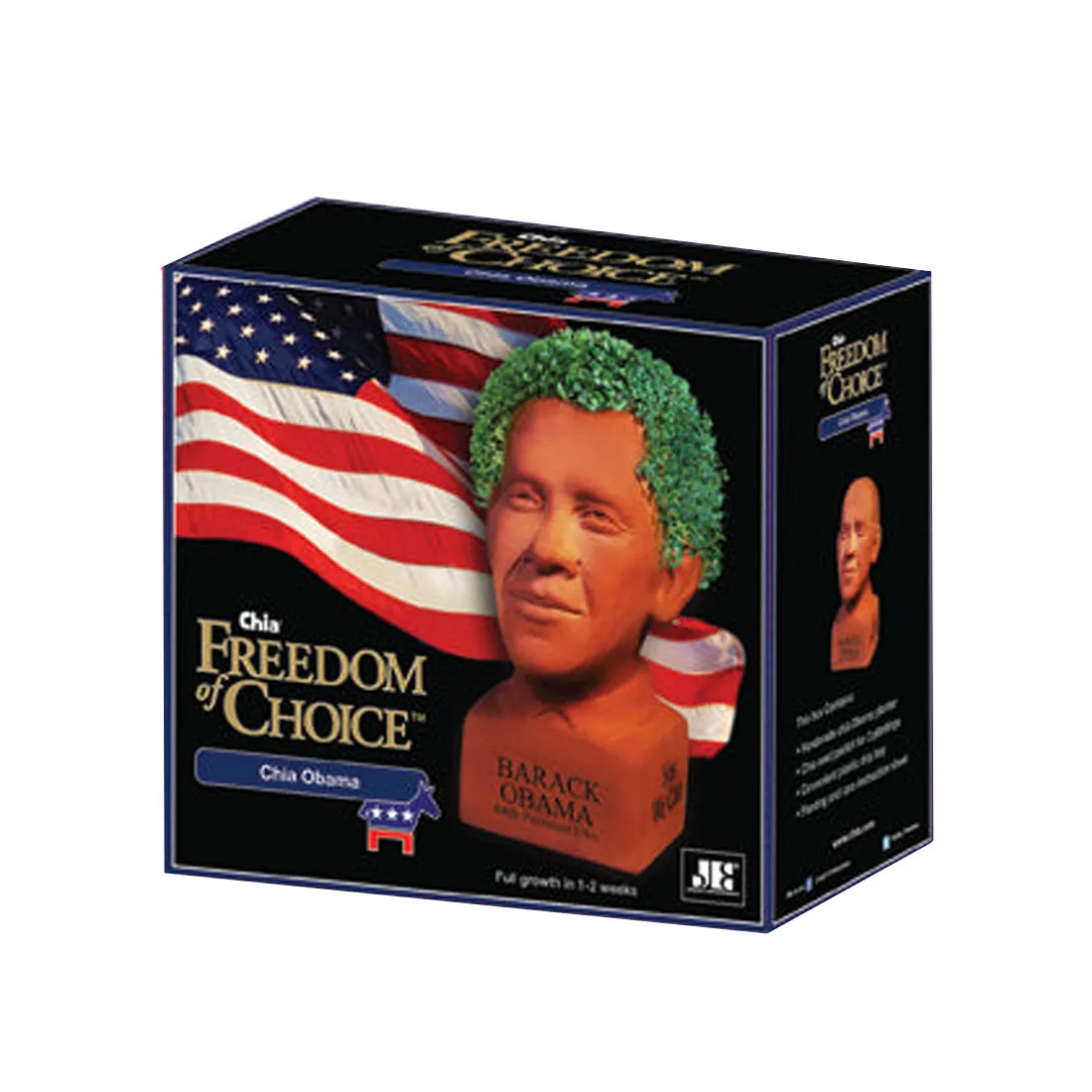 Chia Pet Planter - Freedom of Choice Barack Obama