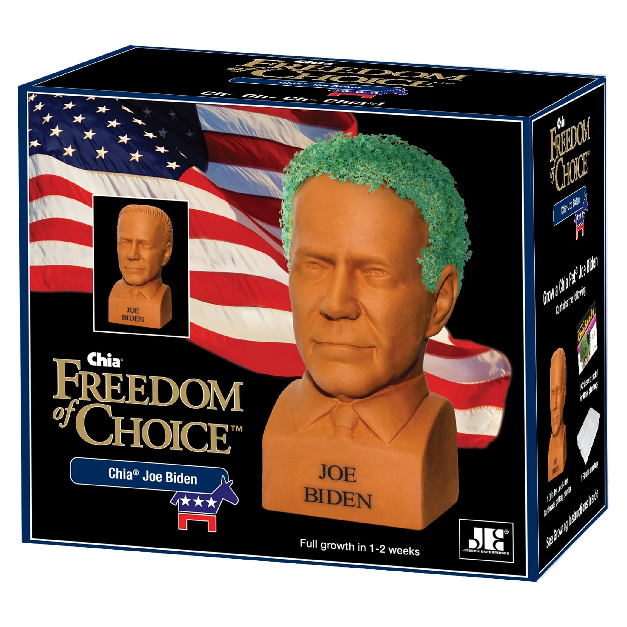 Chia Pet Planter - Freedom of Choice Joe Biden