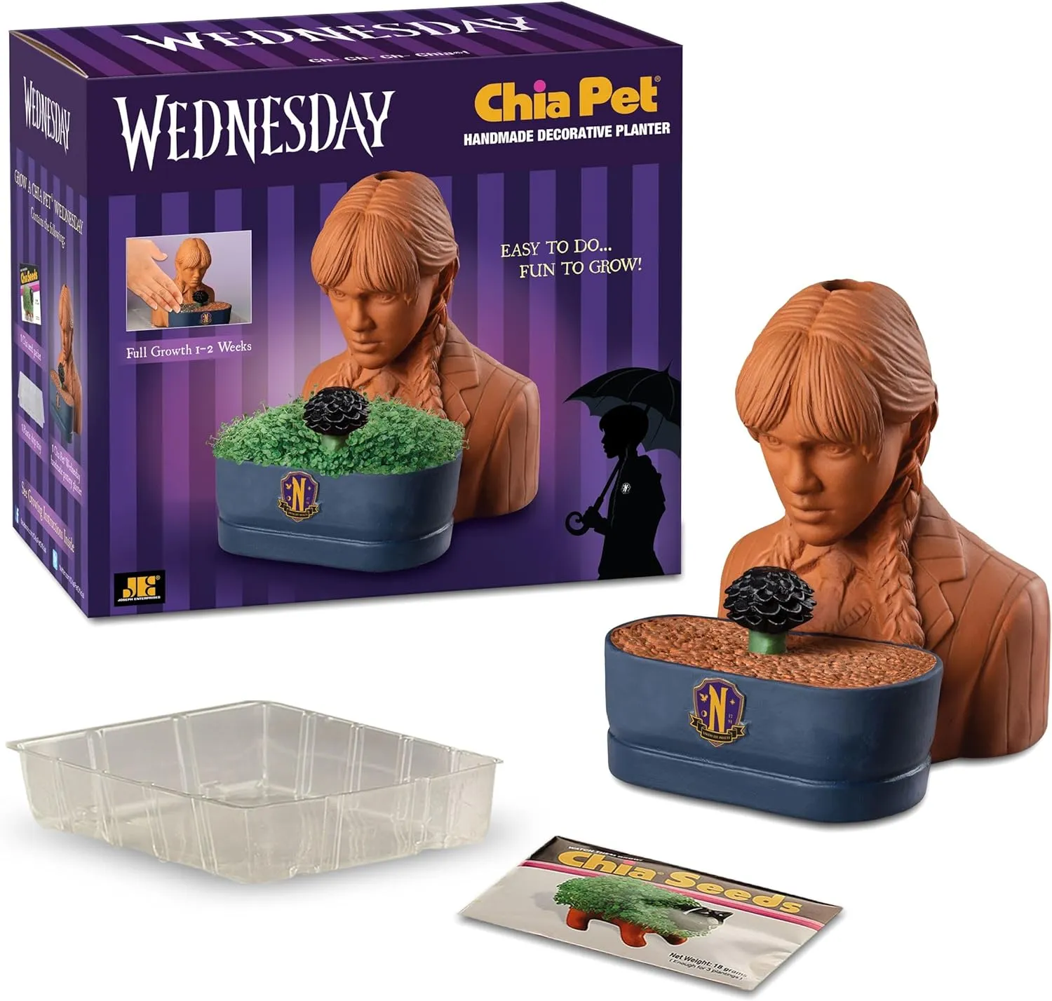 Chia Pet Planter - Wednesday