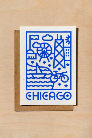 Chicago Lake Shore Card