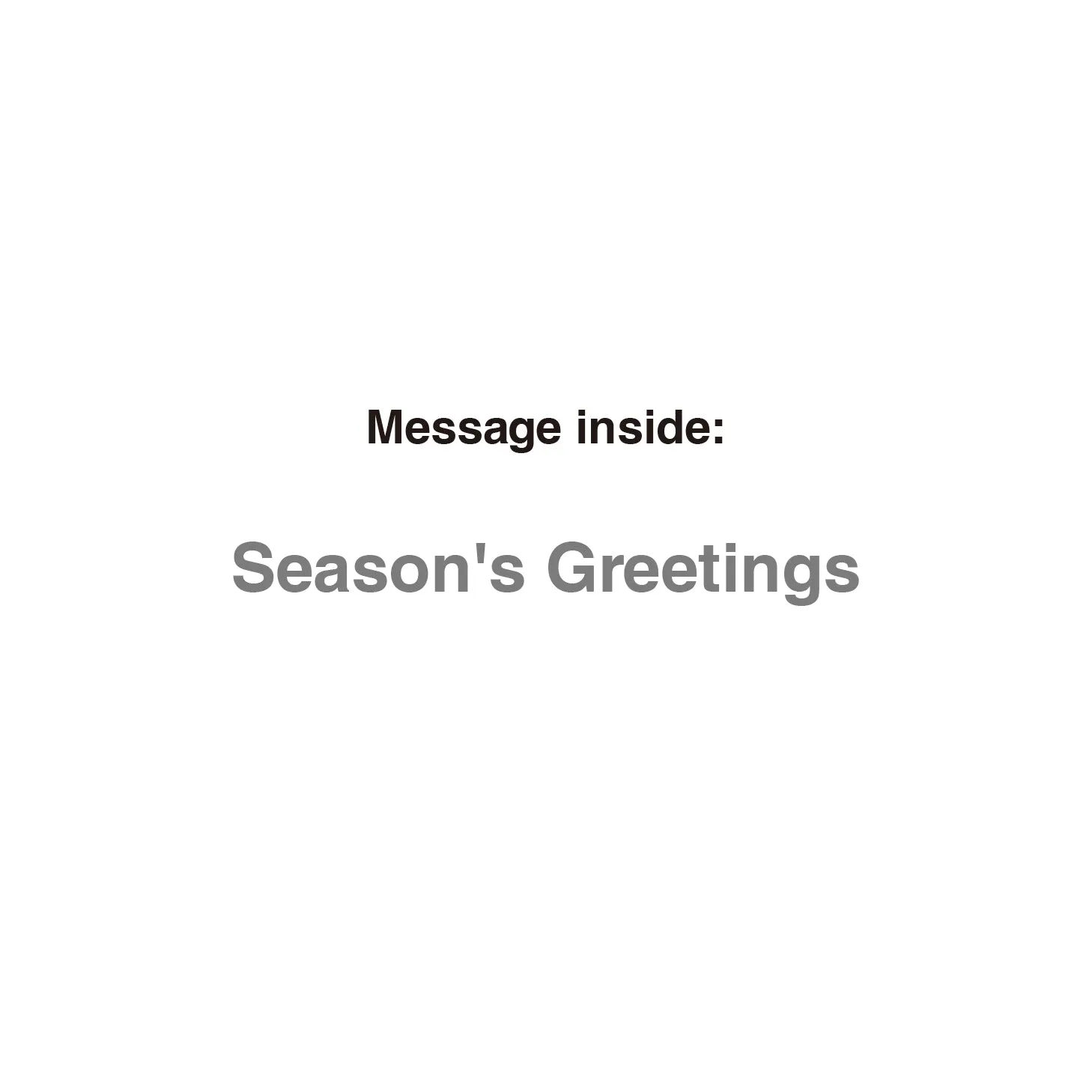 Christmas Card - Grapestone