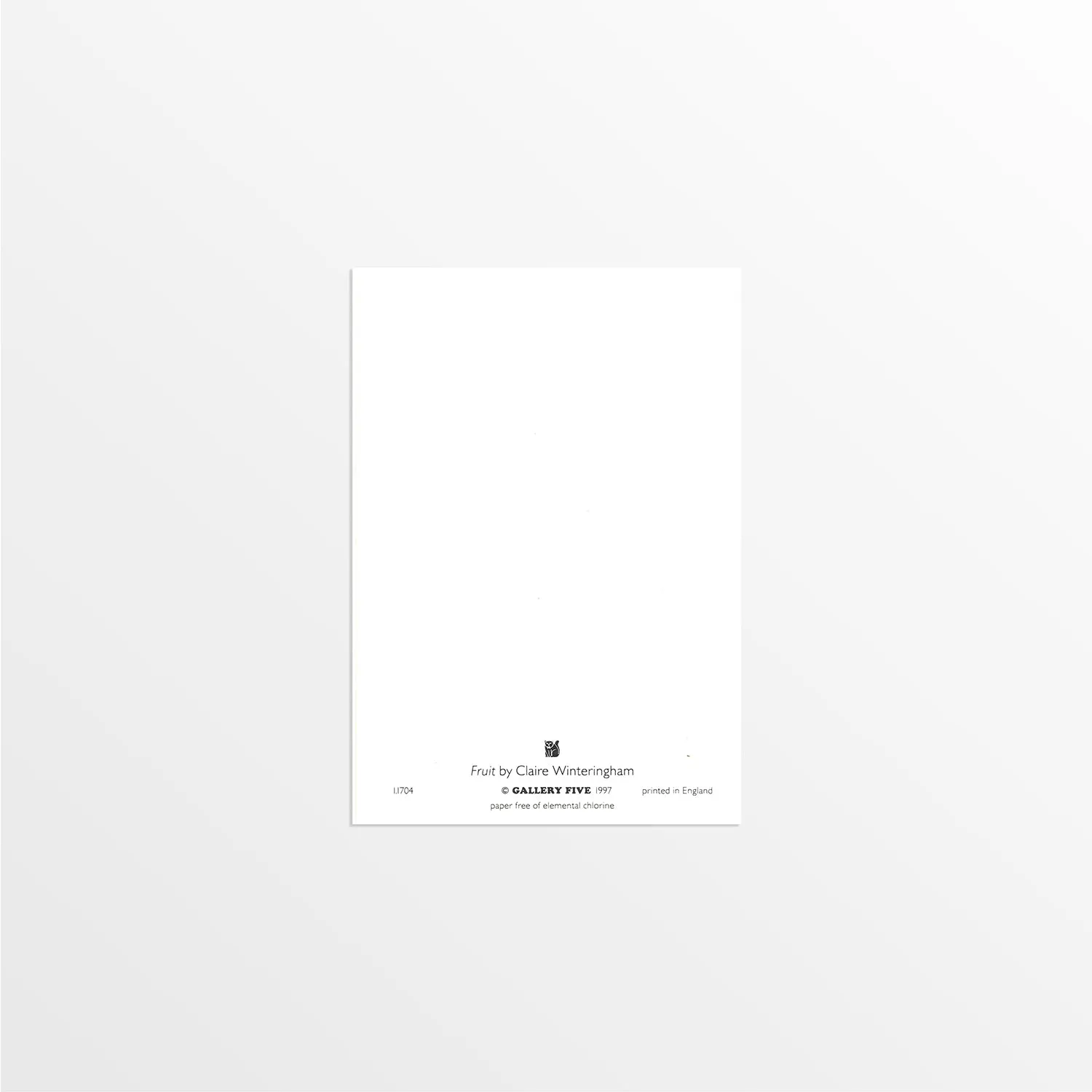 Christmas Card - Grapestone