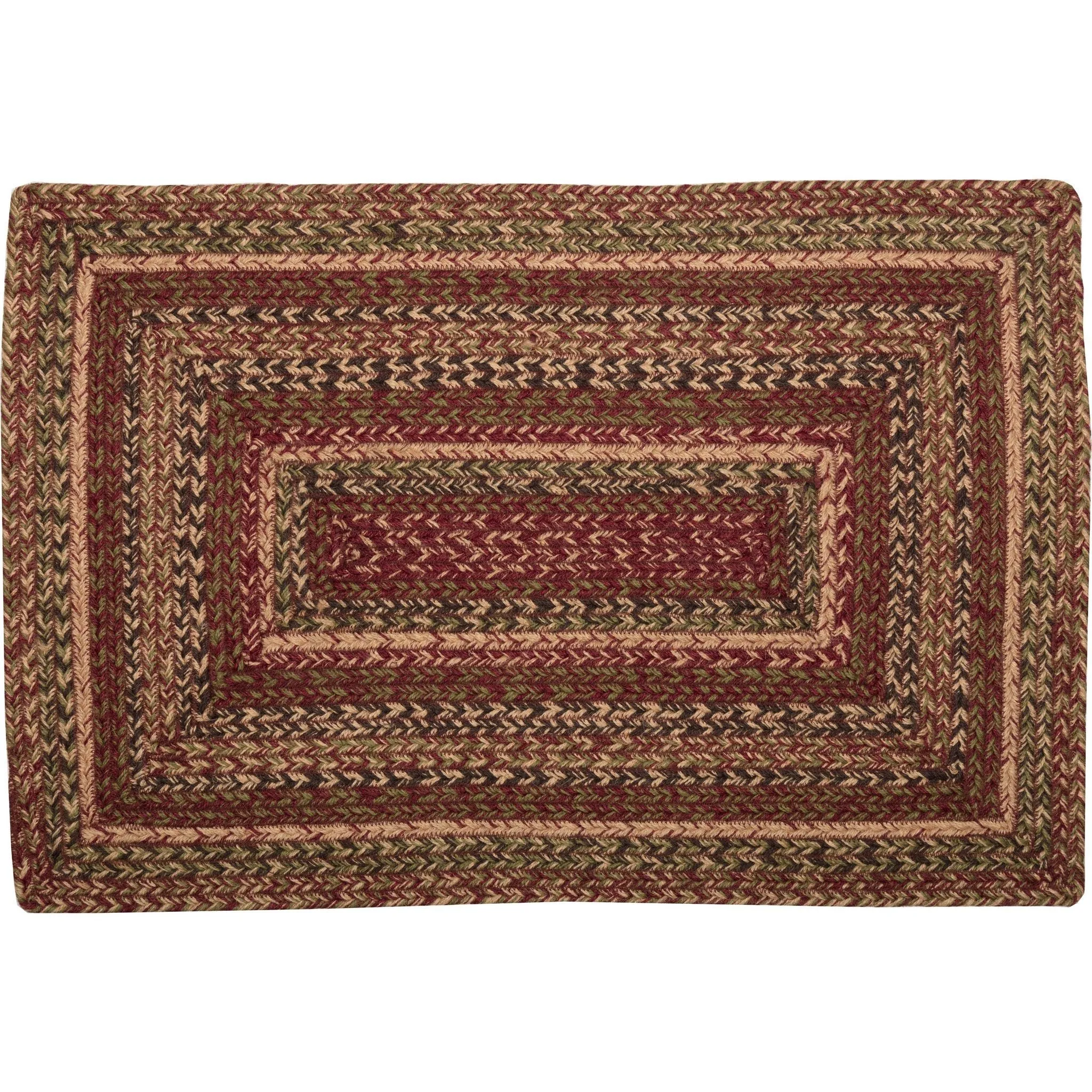 Cider Mill Braided Rectangle Rug 20x30"