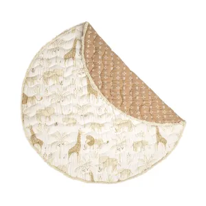 Crane Kendi Quilted Baby Playmat - Safari