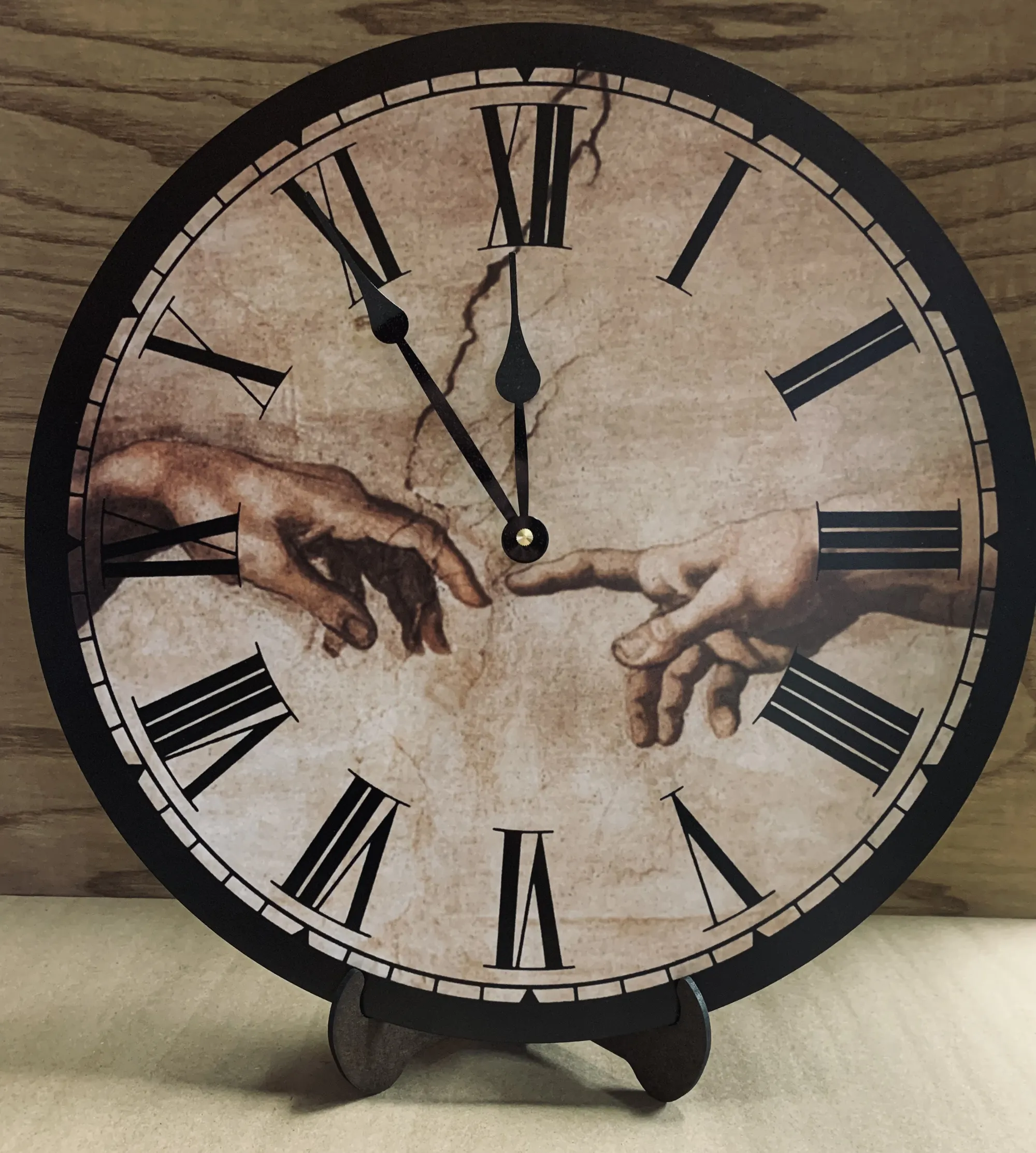 Creation of Adam Wall Clock