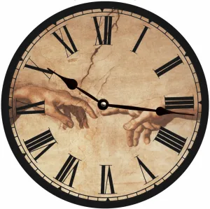 Creation of Adam Wall Clock