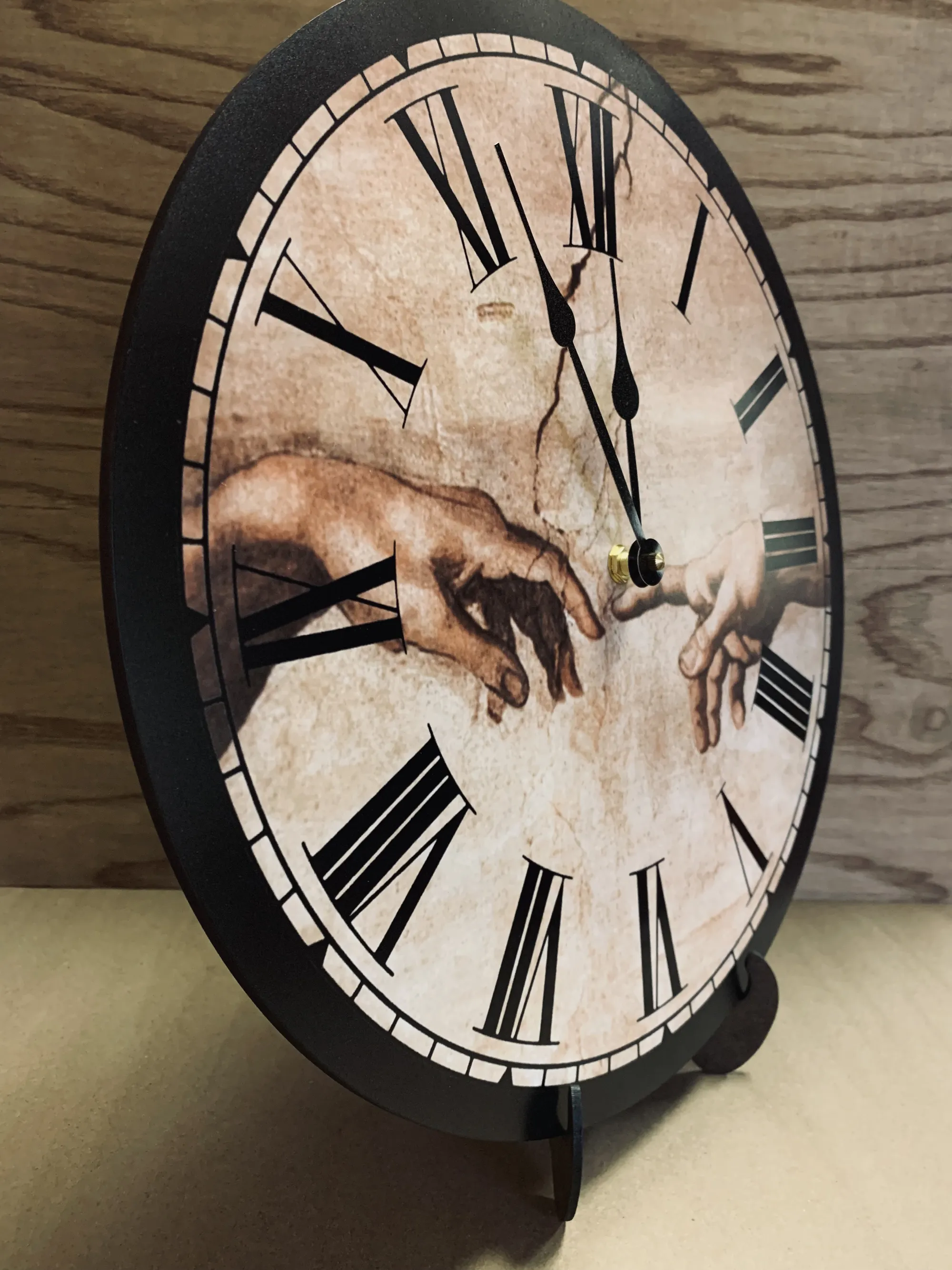 Creation of Adam Wall Clock