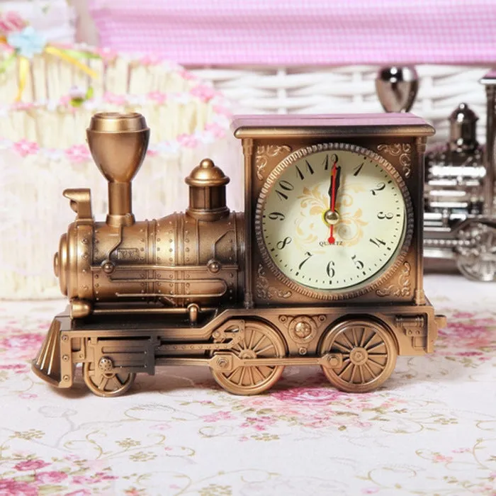 Creative Retro Motorcycle Alarm Clock Children's Personality Model Alarm Clock Student Antair Nightstand Home Gift Little Alarm Clock