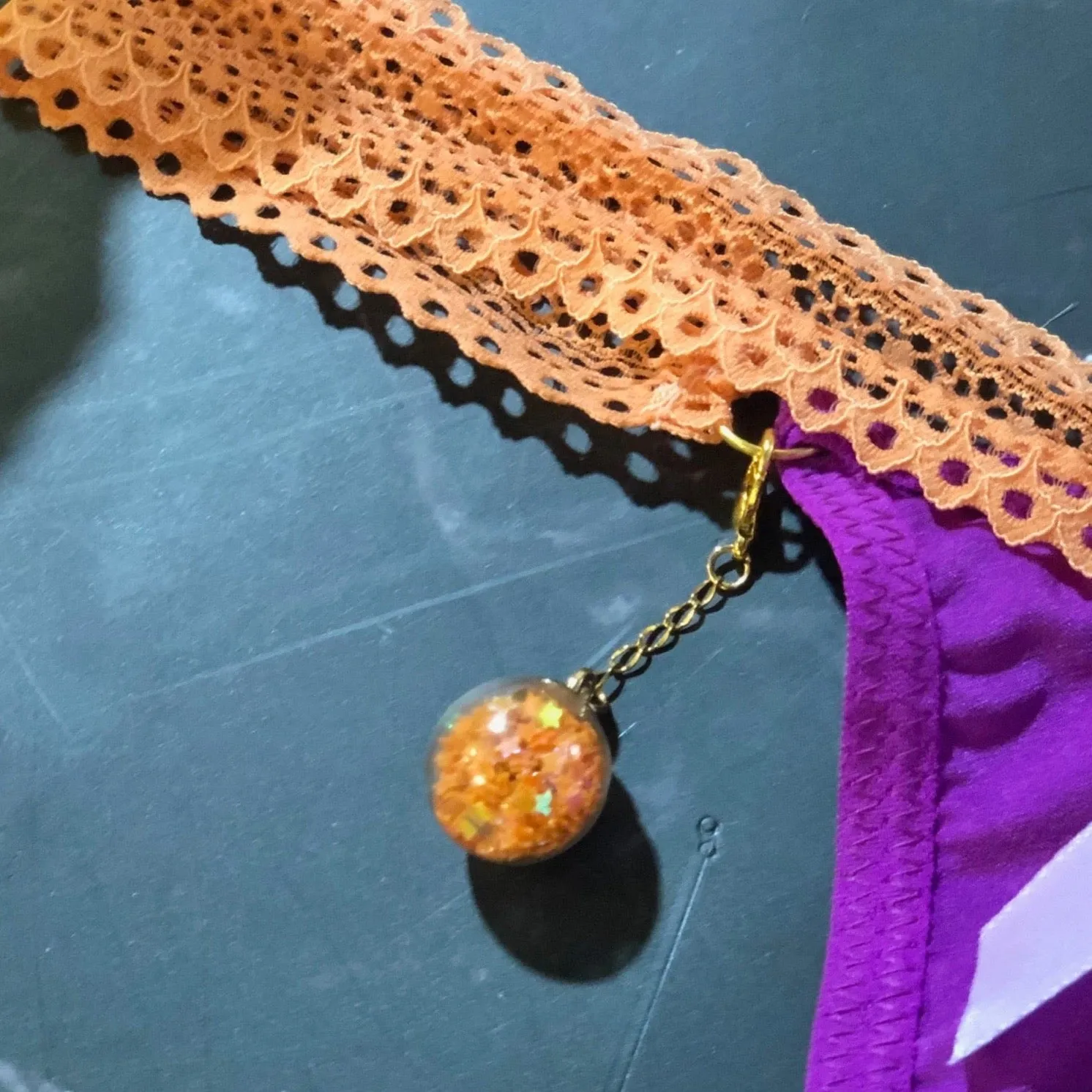 Crystal Ball Pendant Charms