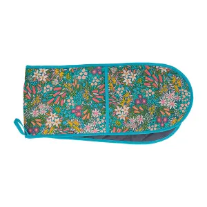 Double Oven Mitt - Cotton - Field of Flowers