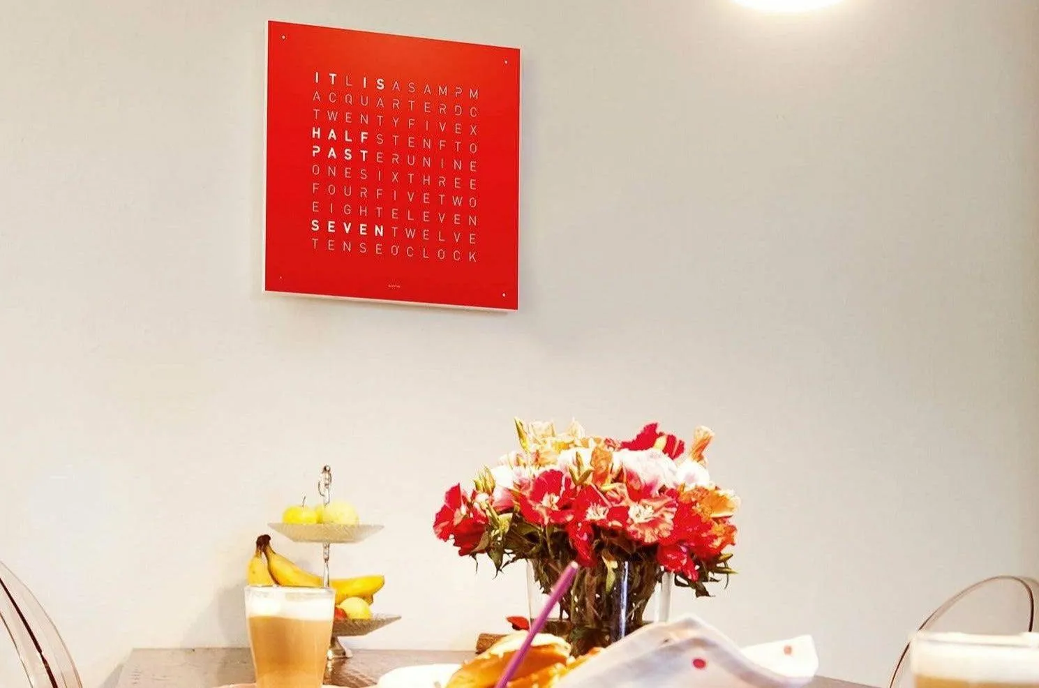 EARTH 45 Wall Clock