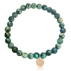 Enjoy the Journey African Turquoise Bracelet