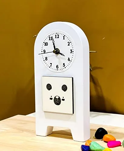 Espoir bloom Wooden Table clock for office,Room Table/shelf EB-TCO4