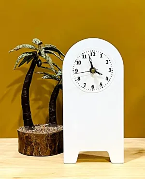 Espoir bloom Wooden Table Clock for Office,Room Table/Shelf EB-TCO9