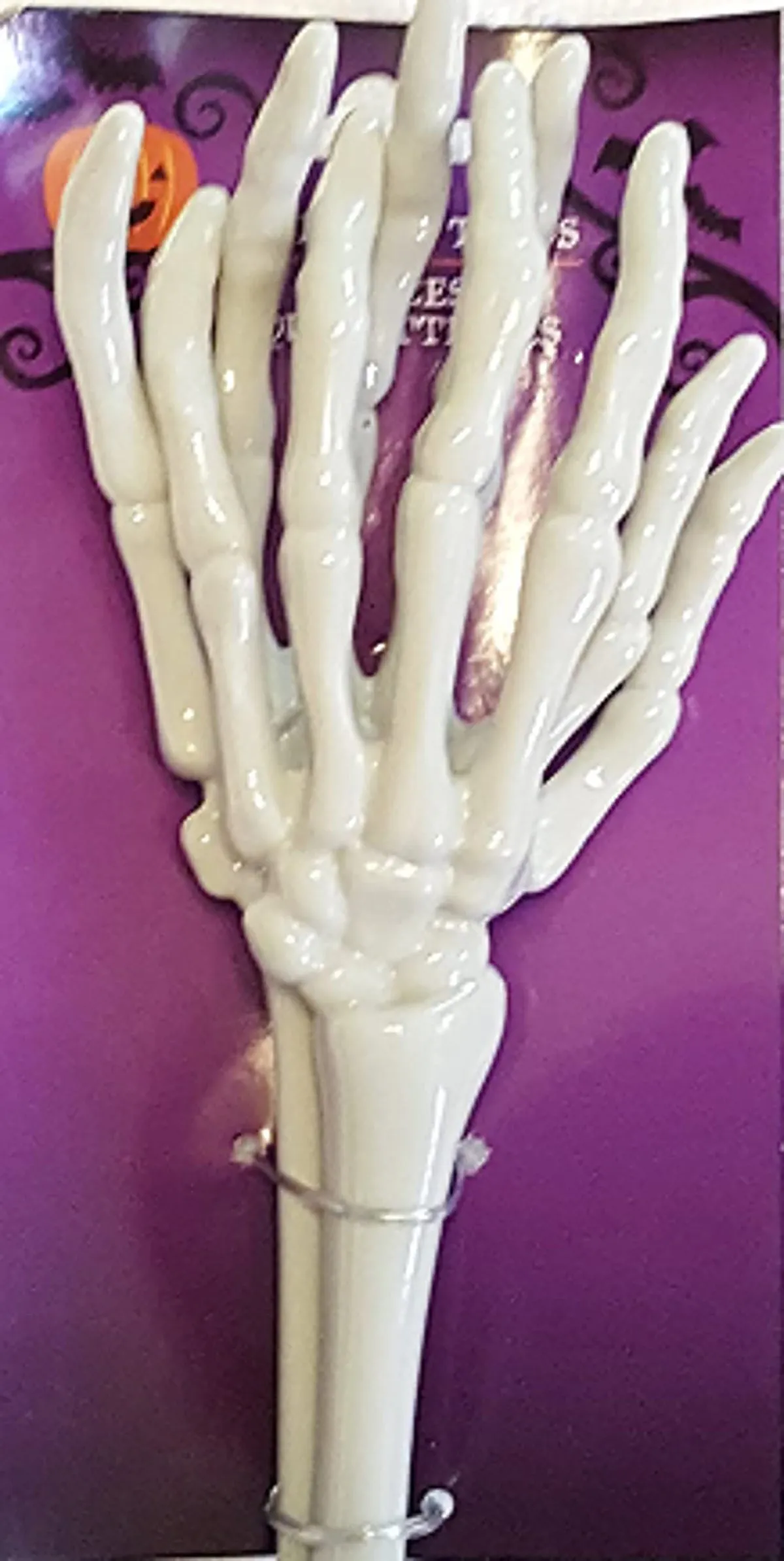 Fancydresswale Halloween Decoration Items for Halloween Party Supply (Skeleton Tongs)