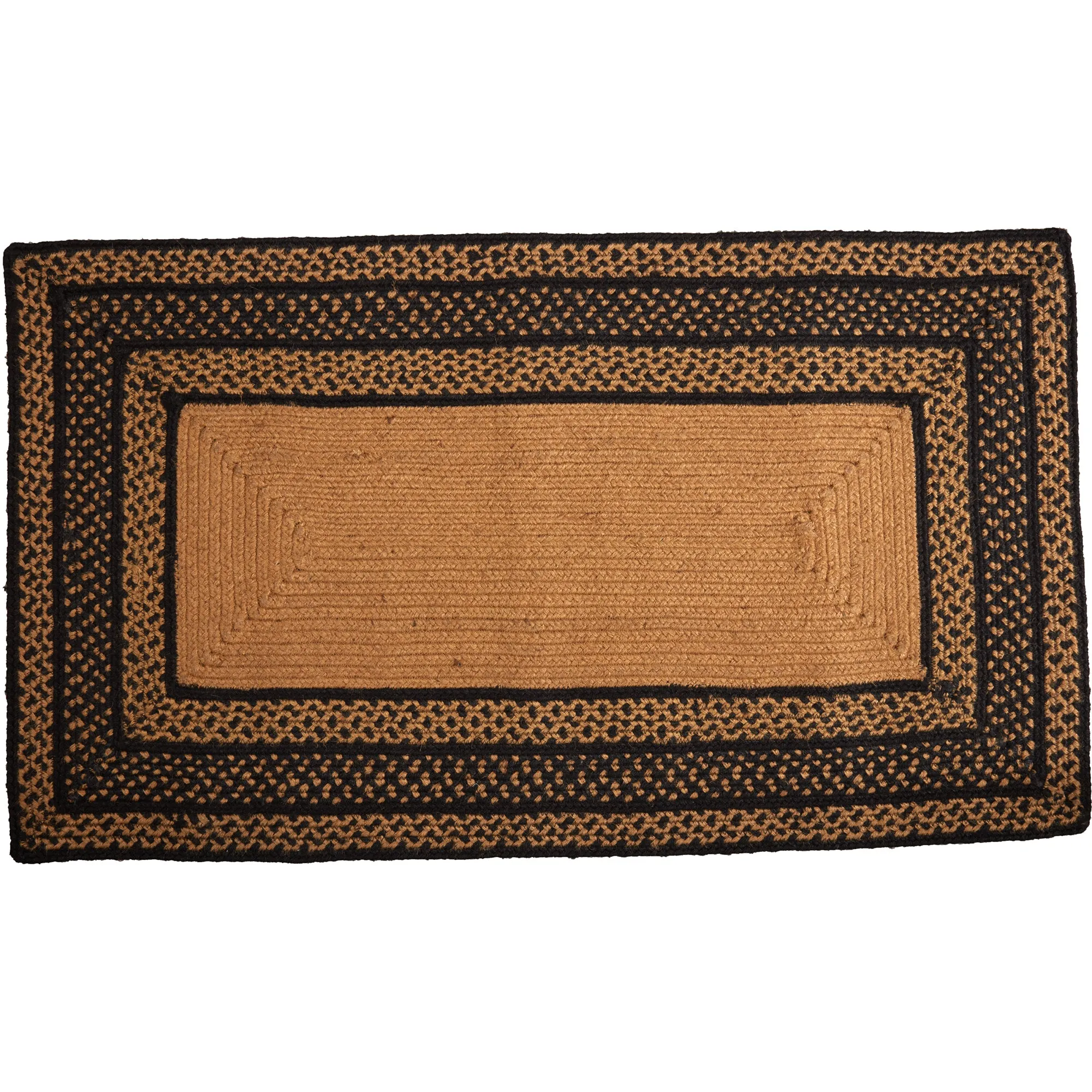 Farmhouse Jute Rug Stencil Stars