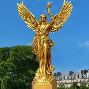 FINEST Life Size Famosa Roman Goddess Statues Holding Torch For Sale FF-005