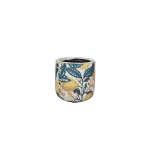 Gala Limones Ceramic Pot 12x12x11cm