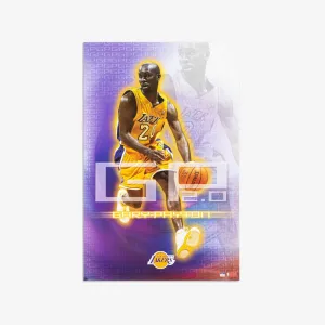 Gary Payton Lakers Vintage Poster