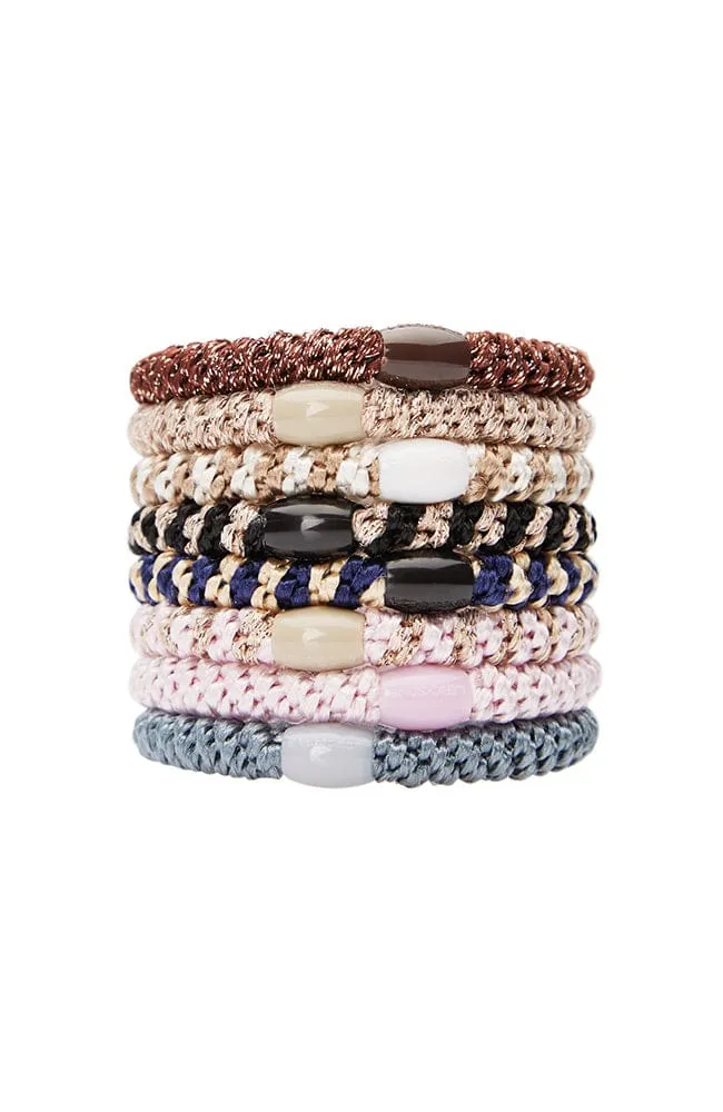 Grab & Go Ponytail Holders - Set of Eight